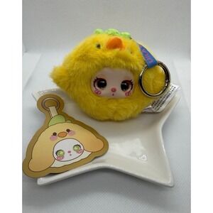 Liila's Garden Tea Party Mini Plush Keychain Duck –